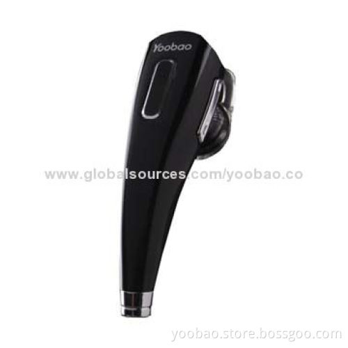 YOOBAO YBL-105 Bluetooth Headset, 4.0 Version, 56*21*23mm Volume, 10m Operating Range